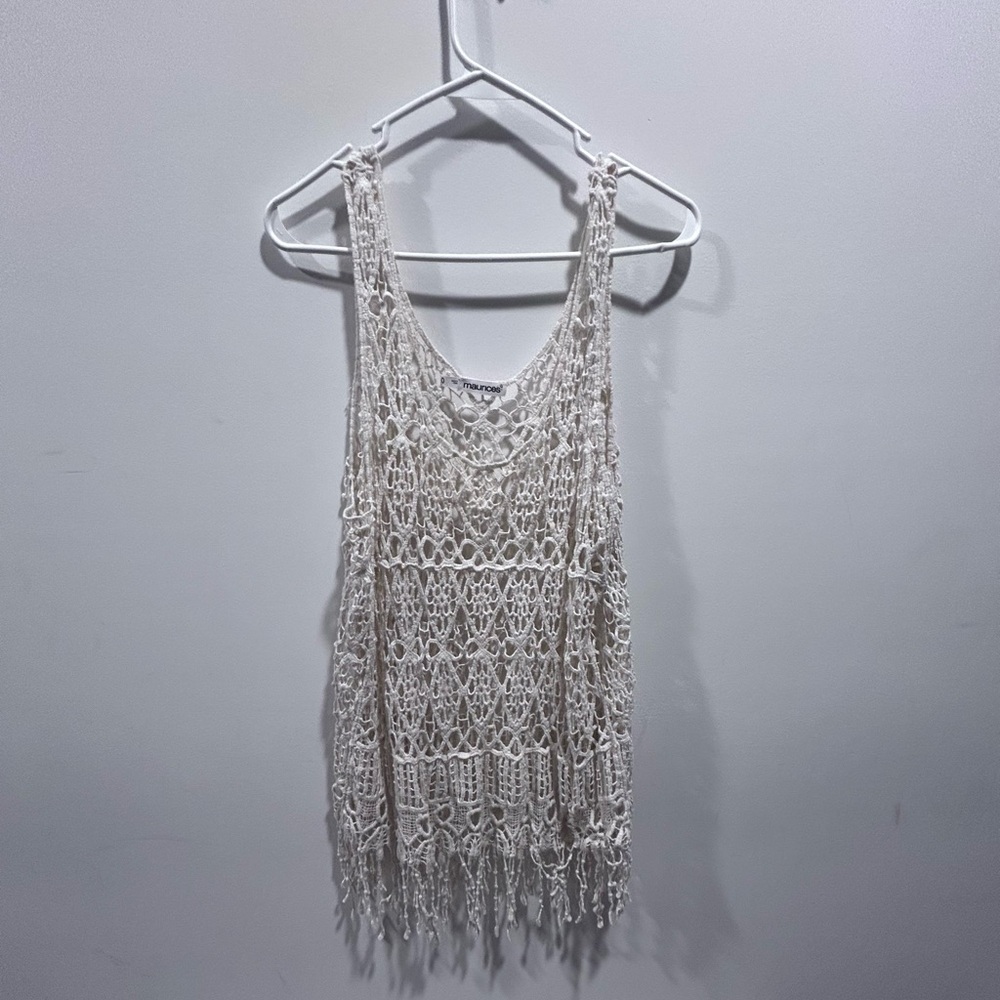 Lace Flowy Tank Top